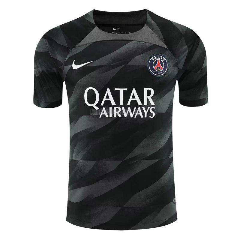 camiseta paris saint-germain portero negro 2023-2024