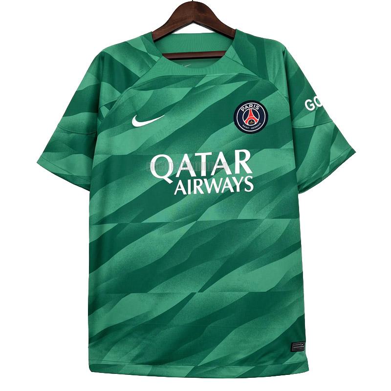 camiseta paris saint-germain portero verde 2023-2024