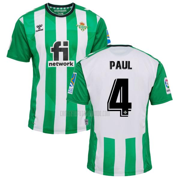 camiseta paul real betis primera 2022-2023