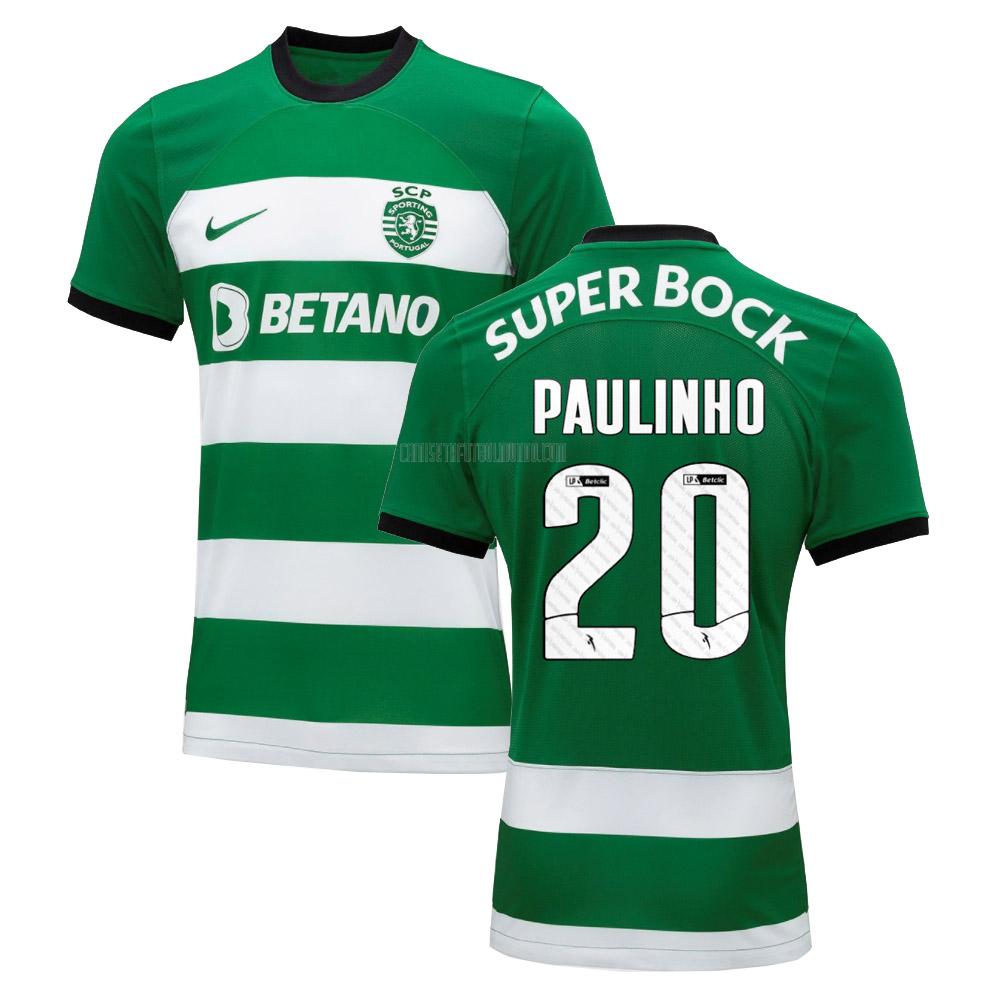 camiseta paulinho sporting cp primera 2023-2024