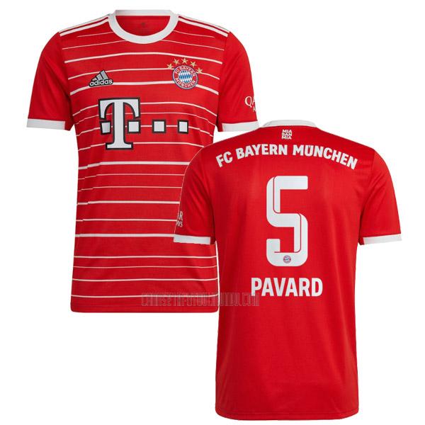 camiseta pavard del bayern munich del primera 2022-2023