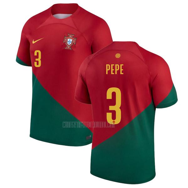 camiseta pepe portugal copa mundial primera 2022