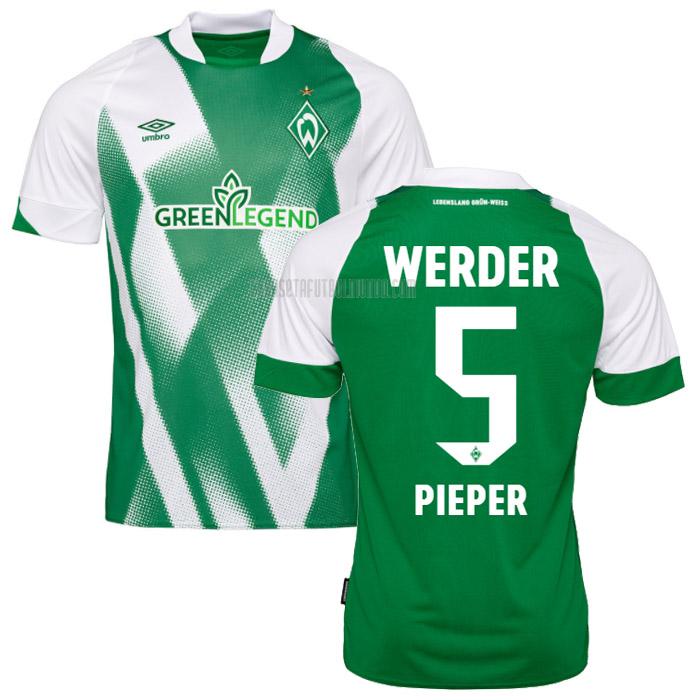 camiseta pieper werder bremen primera 2022-2023