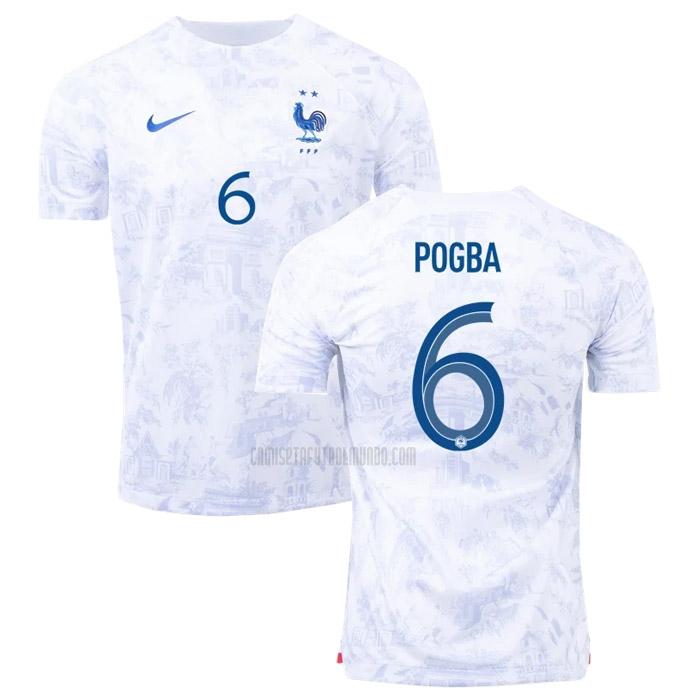 camiseta pogba francia copa mundial segunda 2022