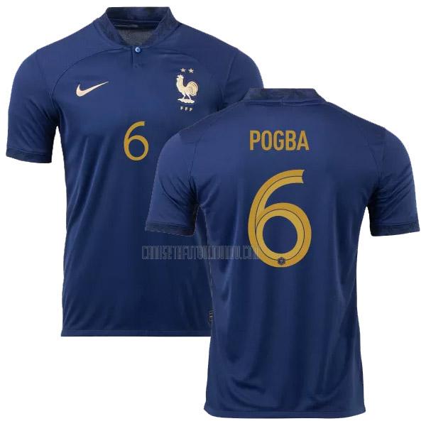 camiseta pogba francia primera 2022