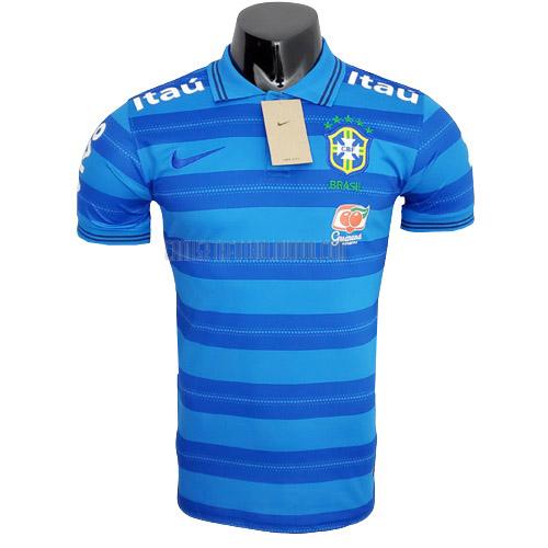 camiseta polo brasil azul 2022-2023