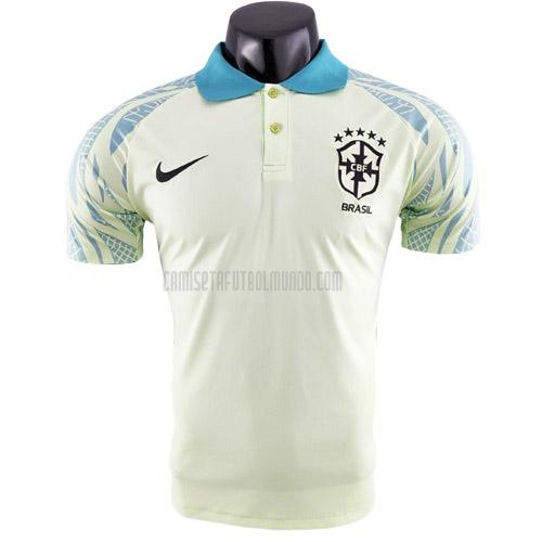 camiseta polo brasil verde claro bx1 2022