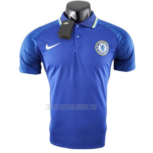 camiseta polo chelsea azul 2022-2023