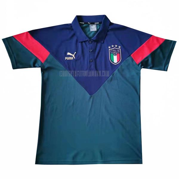 camiseta polo italia verde 2019-20