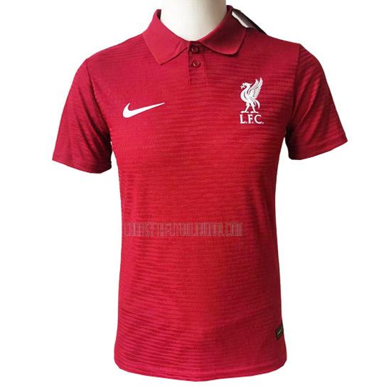 camiseta polo liverpool rojo 2023