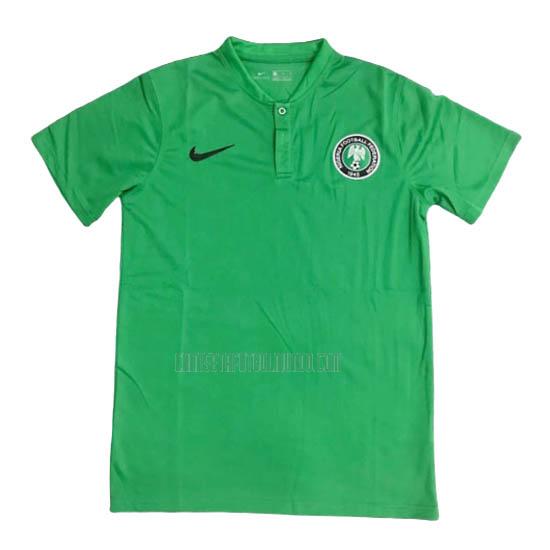 camiseta polo nigeria verde 2020-2021