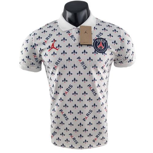 camiseta polo paris saint-germain sr1 blanco sr1 2022-2023