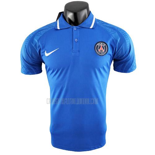 camiseta polo paris saint-germain sr2 azul 2022-2023