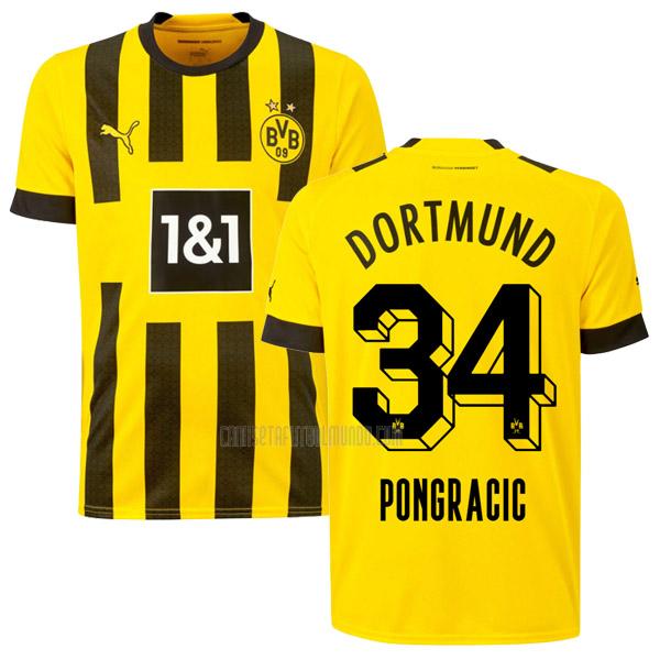 camiseta pongracic borussia dortmund primera 2022-2023