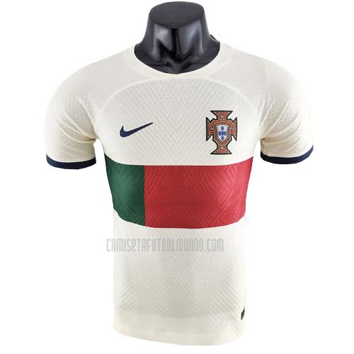 camiseta portugal edición de jugador segunda 2022