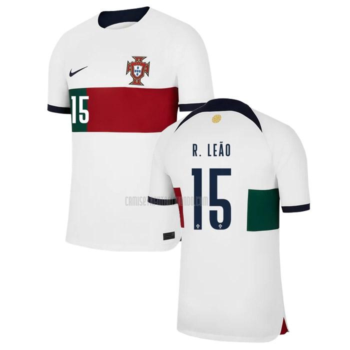 camiseta r. leao portugal copa mundial segunda 2022