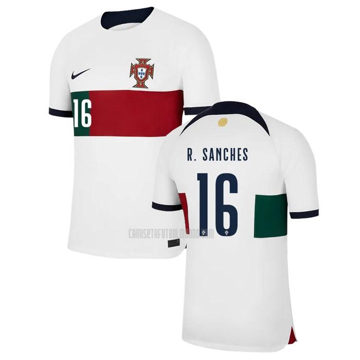camiseta r. sanches portugal copa mundial segunda 2022