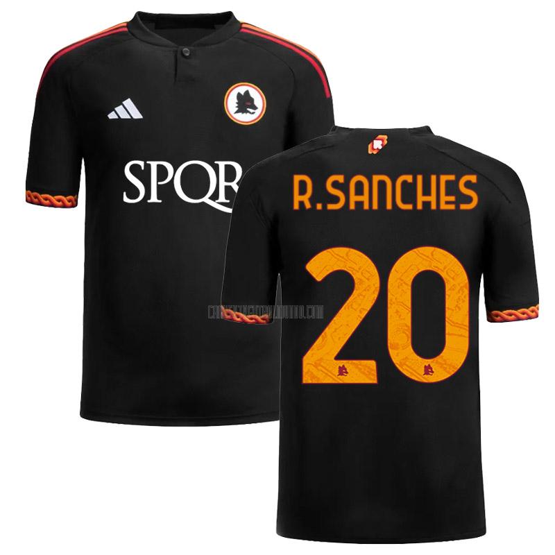 camiseta r. sanches roma tercera 2023-2024