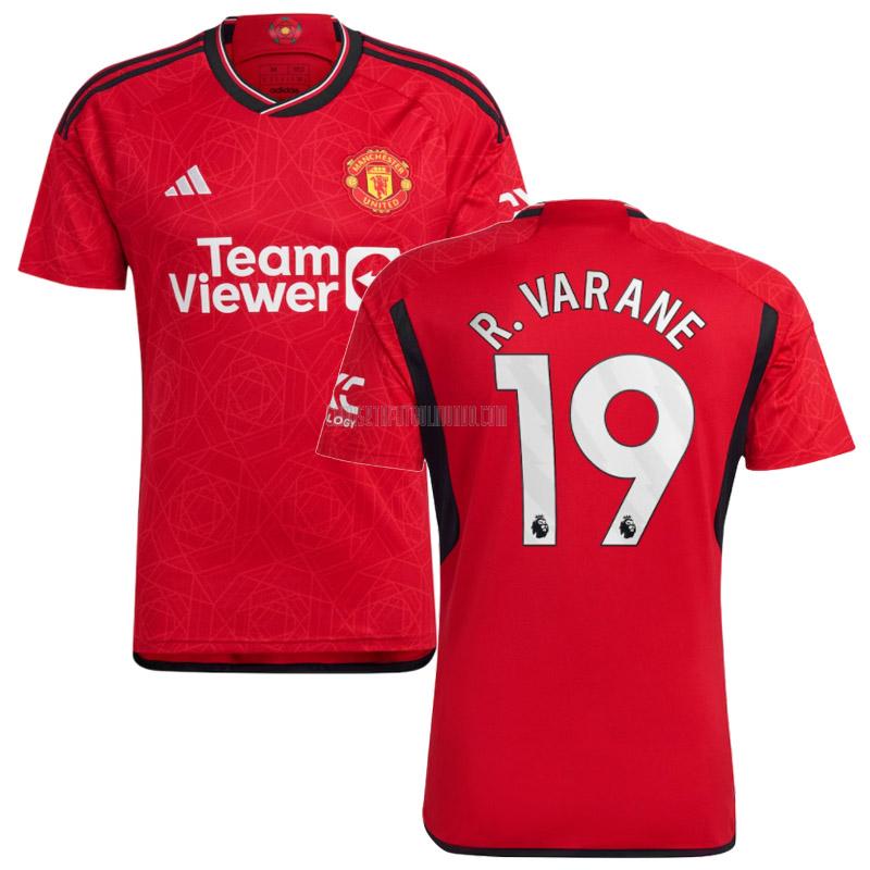 camiseta r. varane manchester united primera 2023-2024