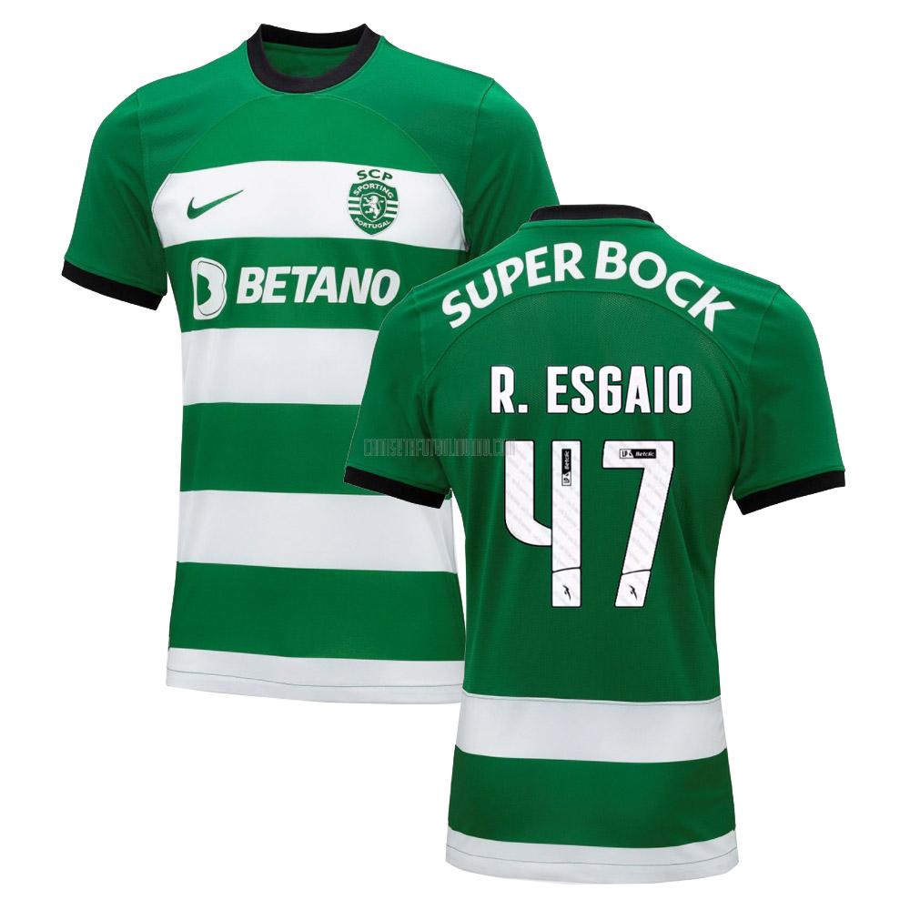 camiseta r.esgaio sporting cp primera 2023-2024