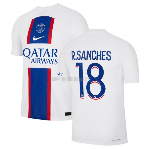 camiseta r.sanches paris saint-germain tercera 2022-2023