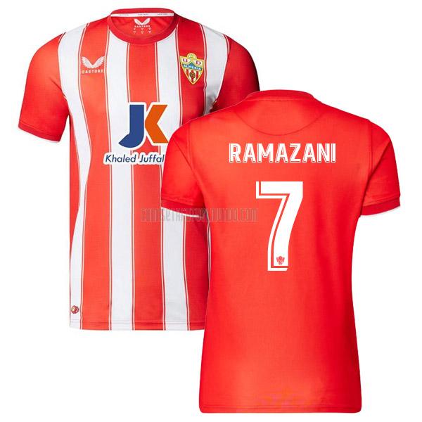 camiseta ramazani almeria primera 2022-2023