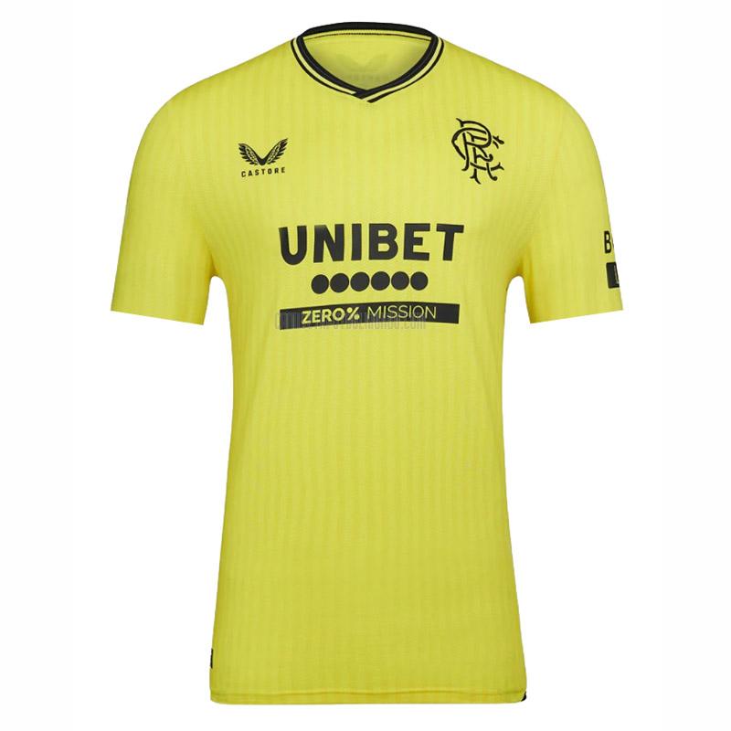 camiseta rangers portero amarillo 2023-2024