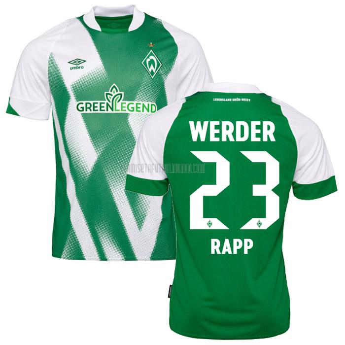 camiseta rapp werder bremen primera 2022-2023