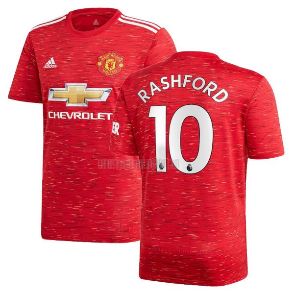 camiseta rashford del manchester united del primera 2020-2021