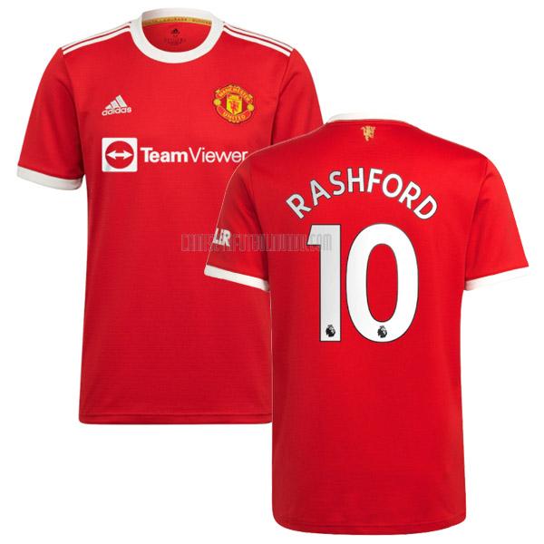 camiseta rashford del manchester united del primera 2021-2022