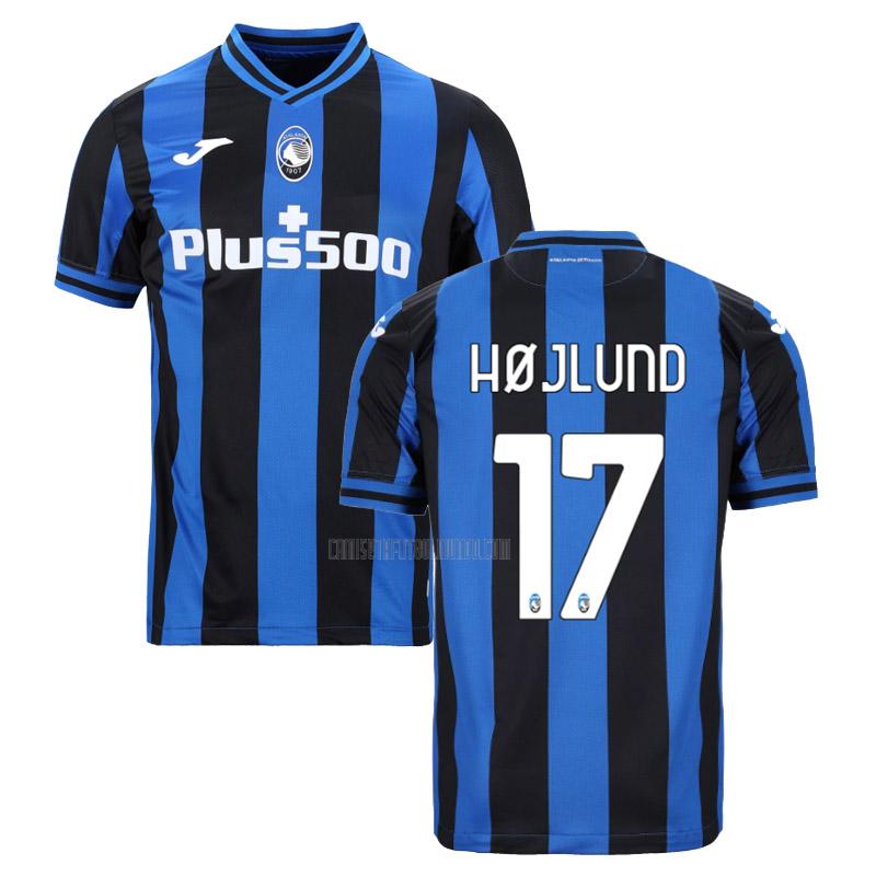 camiseta rasmus højlund atalanta primera 2022-2023