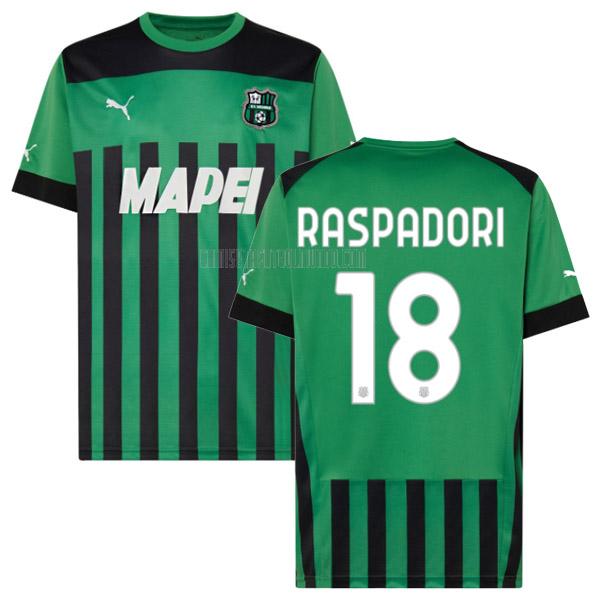 camiseta raspadori sassuolo calcio primera 2022-2023