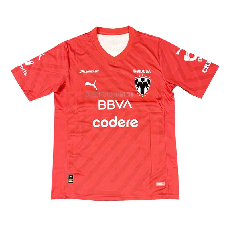 camiseta rayados monterrey portero rojo 2023-2024
