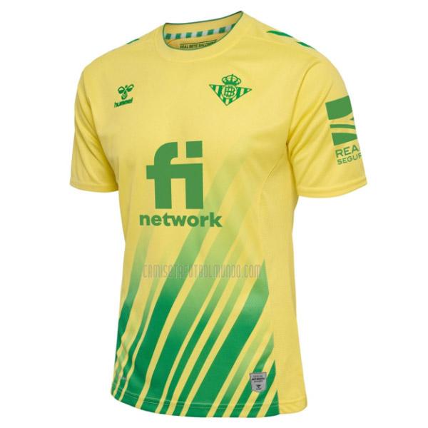 camiseta real betis portero amarillo 2022-2023
