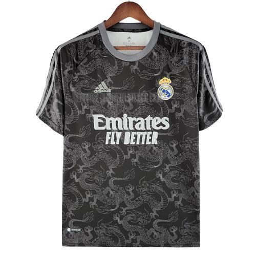 camiseta real madrid dragón edición especial negro 2022-2023