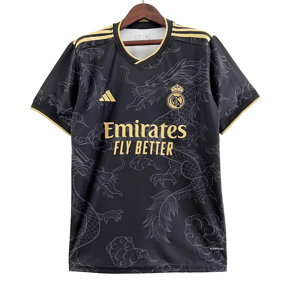 camiseta real madrid edición dragón negro 2023-2024