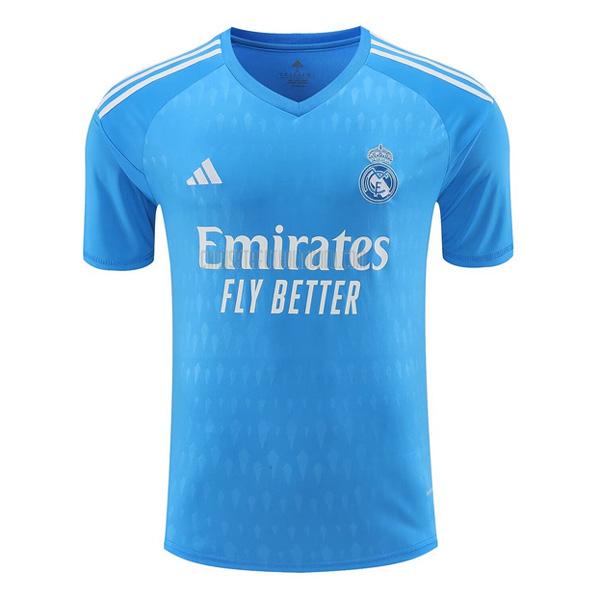 camiseta real madrid portero azul 2023-2024