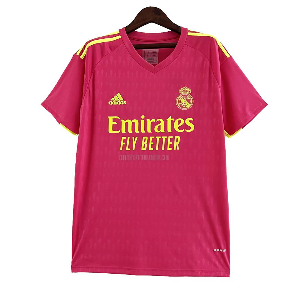 camiseta real madrid portero rojo 2023-2024