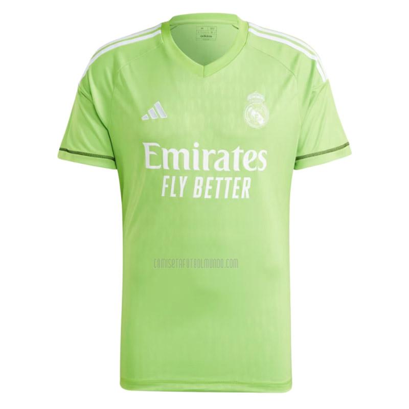 camiseta real madrid portero verde 2023-2024