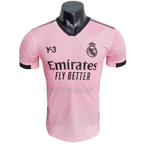 camiseta real madrid y3 edition rosa 2022