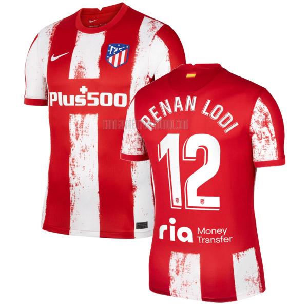camiseta renan lodi del atlético de madrid del primera 2021-2022