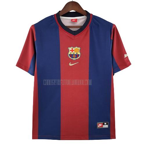 camiseta retro barcelona primera 1998-1999