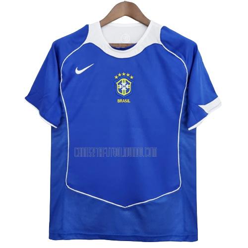 camiseta retro brasil segunda 2004-2006