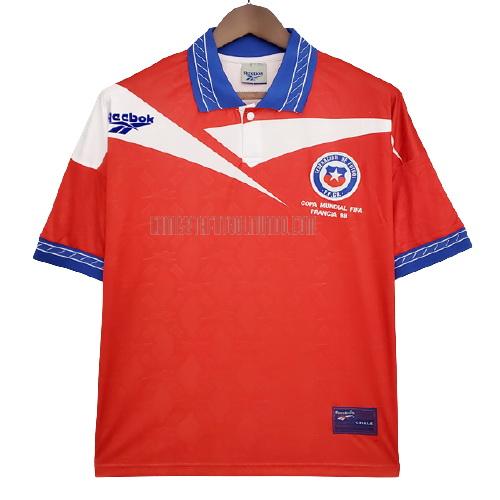 camiseta retro chile primera 1998