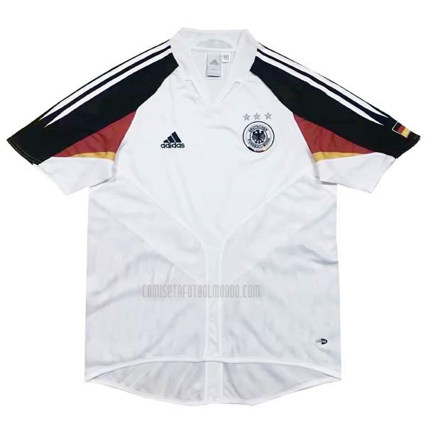 camiseta retro del alemania del primera 2004