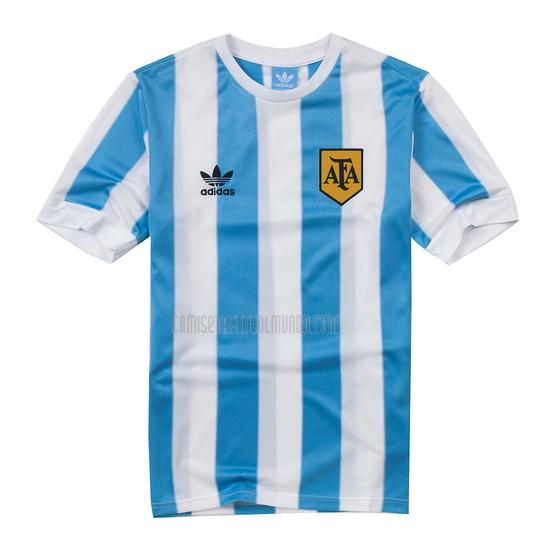 camiseta retro del argentina del primera 1978