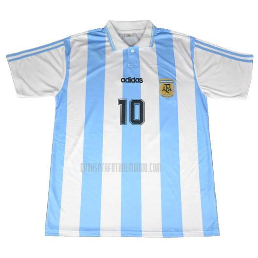 camiseta retro del argentina del primera 1994
