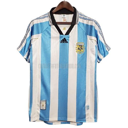 camiseta retro del argentina del primera 1998