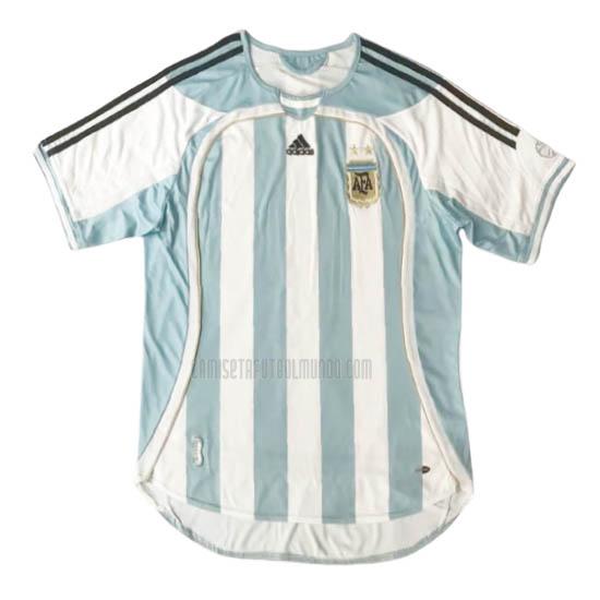 camiseta retro del argentina del primera 2006