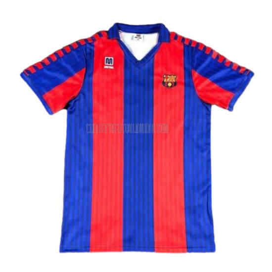 camiseta retro del barcelona del primera 1991-1992